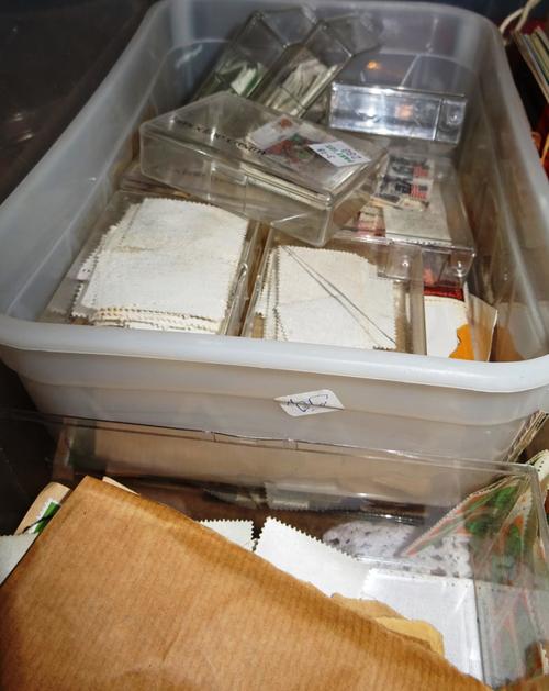 A small quantity of postcards, stamps and cigarette cards, (qty).  S4