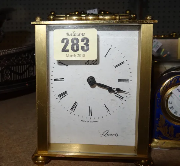 A group of 20th century mantel clocks, (qty).  S4