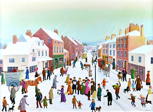 Pamela Cornell (1928-1987), Newport, Wales, oil on canvas, signed, 54cm x 74cm. DDS  Illustrated