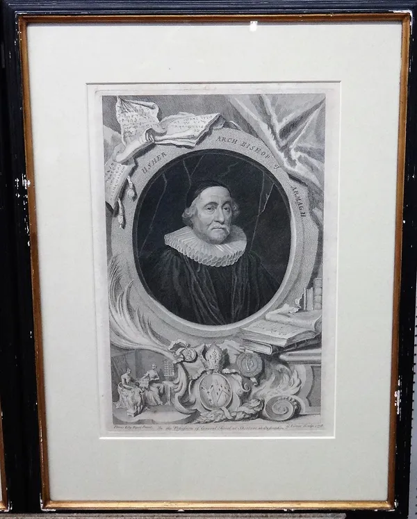 After Lely, Champaigne, Ferdinand, de Pille, and others, Archbishop Williams; George Morley, Bishop of Winchester; Usher, Archbishop of Armagh; Messir