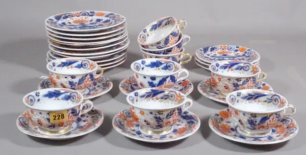 Ceramics, comprising; an Imari part tea set and a Wedgwood Hathaway Rose part tea set, (qty).   S3T