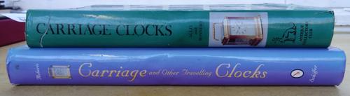 C. Allix & P. Bonnet, Carriage Clocks, 1981; and D. Roberts, Carriage and Other Travelling Clocks, 1993 (2)