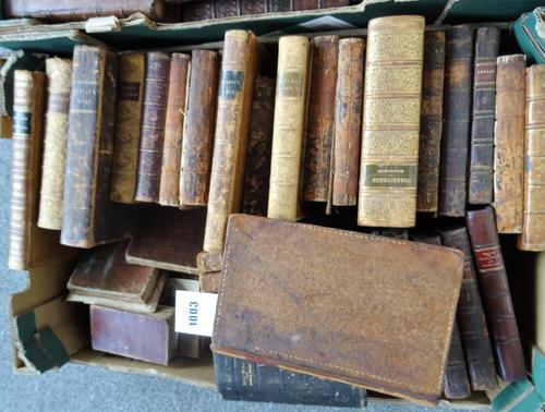 Bindings - Gibbon (Edward) The History of the Decline and Fall of the Roman Empire, 12 vol., re-backed contemporary calf, 1791 with Sterne (Laurence)