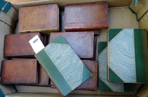 Bindings - Shakespeare (William) The Works, 3 vol., half calf, rubbed, 1909 with Richardson (Samuel) The History of Sir Charles Grandison in a Series