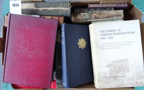 Millais (J.G.) Newfoundland and its Untrodden Ways, photo illus., publisher's blind stamped cloth, 1907 with Severis (Rita C., ed.) The Diaries of Lor