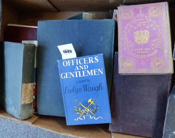 Waugh (Evelyn) Officers and Gentlemen. first edition, d/w, 1955 with Fyfe (J. H.) British Enterprise Beyond the Seas; or The Planting of the Colonies,