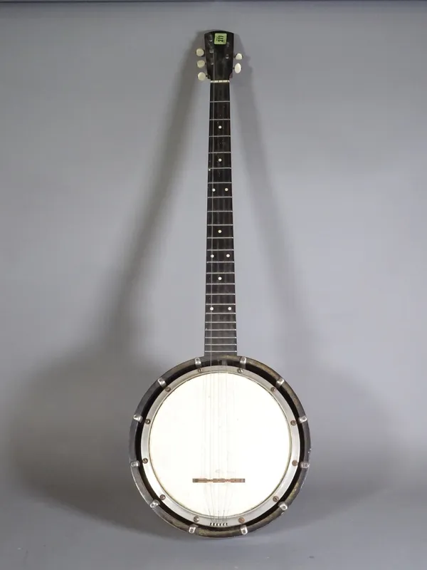 A 20th century 5 string banjo.   CAB