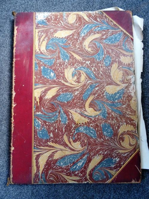 Roberts (David) The Holy Land. Syria, Idumea, Arabia, Egypt & Nubia, 7 mixed vol., plates all removed leaving 2 titles and c.90 text illustrations wit