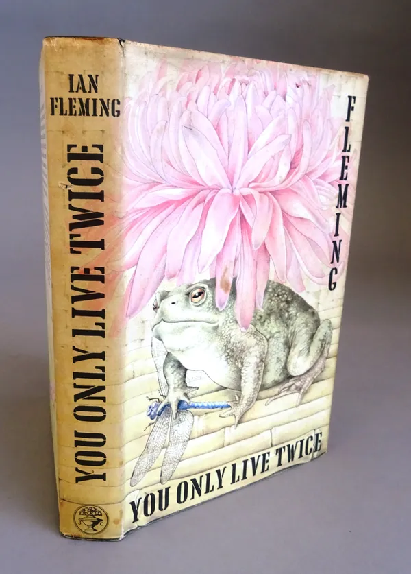 Fleming (Ian) You Only Live Twice, first edition, foxed, book slightly cocked, d/w with slight chipping and discolouration, original cloth, 1964, 8vo.