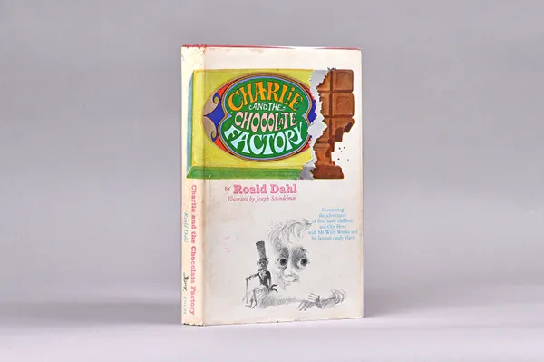 Dahl (Roald) Charlie and the Chocolate Factory, first edition, first issue, illus. by Joseph Schindelman, name to ffep, d/w, slight chipping and edge