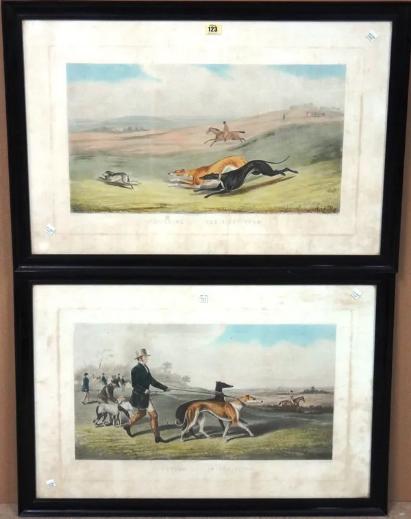 After Henry Laporte, Coursing - The First Turn; Coursing - In The Slips, a pair of aquatints by H. Papprill, each 39cm x 63cm, (2).  H1