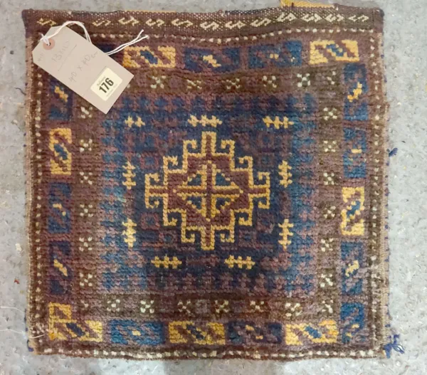 An Afghan bag, 40cm x 40cm  I4