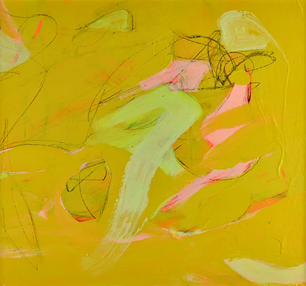 David Hegarty (b.1967), An Unconscious Dilemma, acrylic and charcoal on board, signed, titled and dated 1998 verso, 54.5cm x 59.5cm. DDS Illustrated.