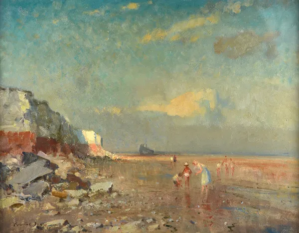 Edward Seago (1910-1974), Low Tide, Hunstanton, Norfolk, oil on canvas, signed and dated '50, 70cm x 91cm. DDS Illustrated.