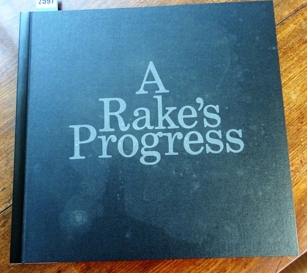 POSNER (D.)  A Rake's Progress.  illus., (some with colour, by David Hockney), errata slip loosely inserted; slide-on plastic backed lettered cloth, s