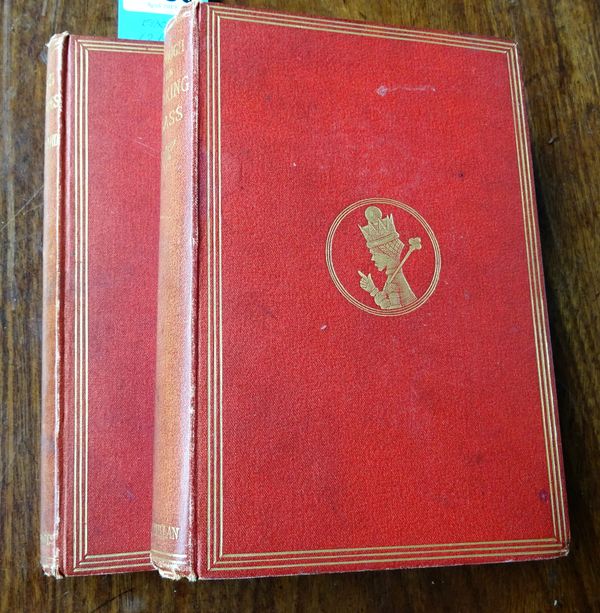 DODGSON (Charles Lutwidge "Lewis Caroll")   Alice's Adventures in Wonderland, fifty-fourth thousand, 1877; and  Through the Looking Glass, and What Al