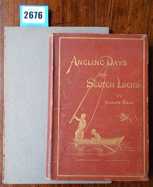 COLQUHON (John)  Sport and Natural History in the Scottish Highlands.  36pp. rebound in grey boards. 1876.  *  modern book label of Alan John Jarvis;