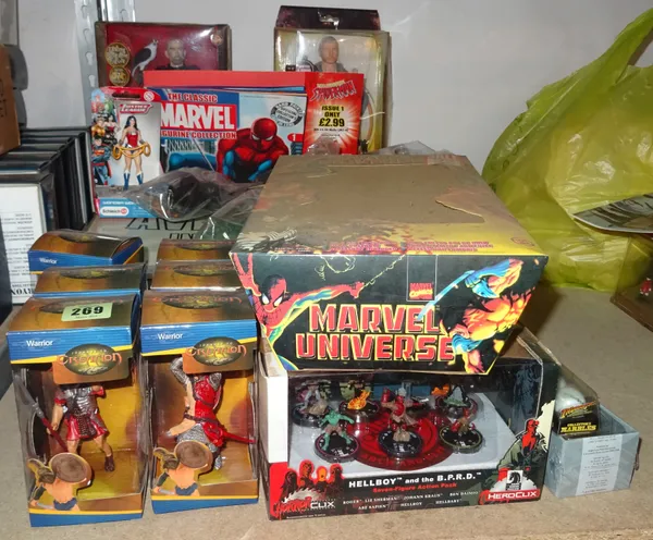 Toys, including, modern mostly boxed, Marvel DC and others, (qty).