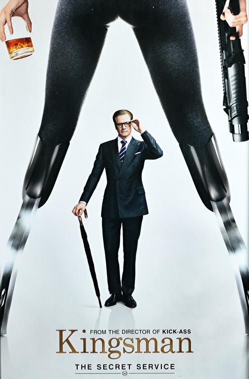FILM POSTERS:  a group of four UK Quad posters, including 'Kingsman' The Secret Service, Twentieth Century Fox (2014)  Advance poster:   'Les Miserabl