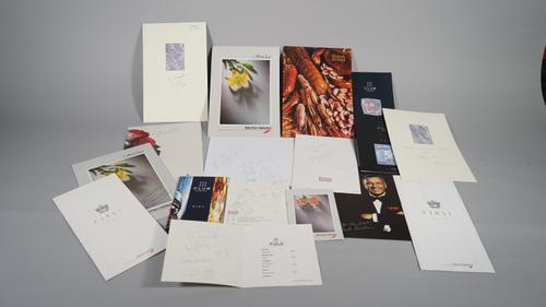 AUTOGRAPHS:  a collection of over 60 autographed items, signed by personalities of stage, screen, music, sport and politics; mostly signed on British