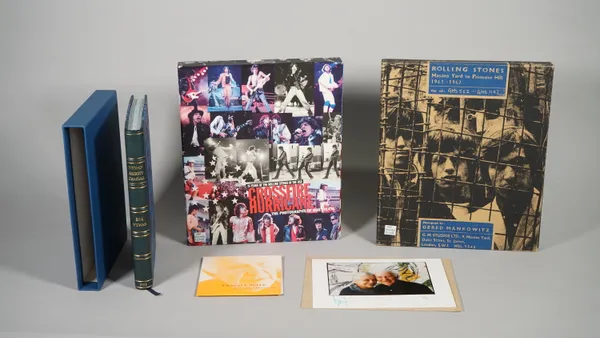 THE ROLLING STONES:   a group of three limited edition publications, includes a deluxe copy of 'The Rolling Stones; Masons Yard to Primrose hill 1965-