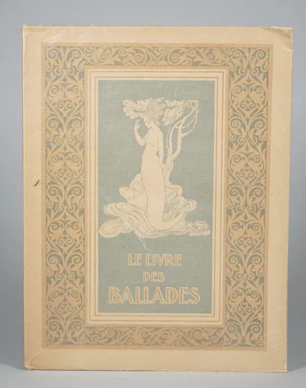 RACKHAM, Arthur (1867-1939, illustrator) - Paul FORT (1872-1960, translator).  Le Livre de Ballades. Paris: L' Edition d' Art H. Piazza, 1920 4to (304