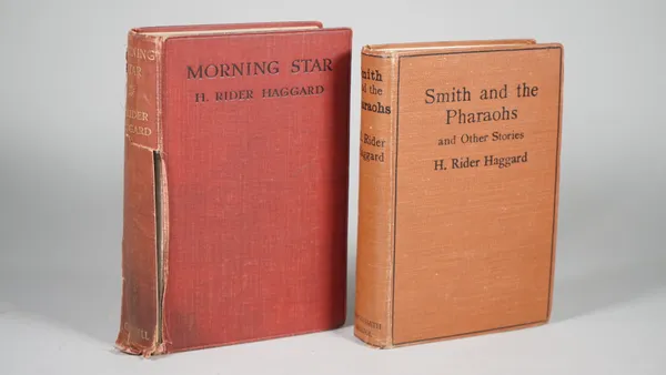 RIDER HAGGARD, Henry (1856-1925).  Smith and the Pharaohs. And Other Tales. Bristol: J. W. Arrowsmith Ltd., 1920. 8vo (182 x 122mm). Half title (light