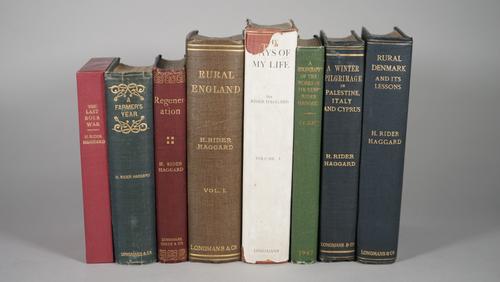 RIDER HAGGARD, Henry (1856-1925) - A collection of 10 works of non-fiction in 12 volumes including: The Last Boer War (London, 1899, original pictoria