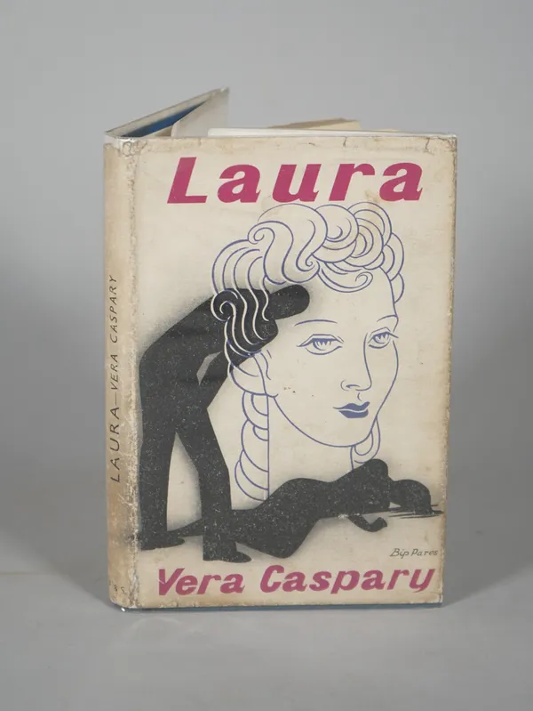 CASPARY, Vera (1899-1987).  Laura. London: Eyre & Spottiswoode, 1944. 8vo (184 x 122mm). Half title (some light mainly marginal spotting and staining)