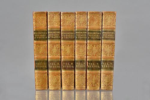 PINKERTON, John (1758-1826, editor).  A General Collection of the Best and Most Interesting Voyages and Travels in all Parts of the World; many of whi