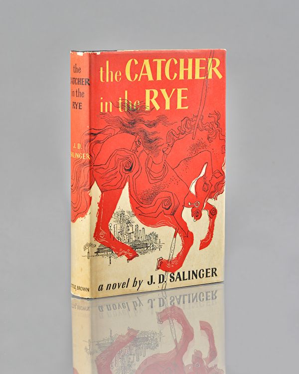 SALINGER, J. D. (1919-2010).  The Catcher in the Rye. Boston: Little, Brown and Company, [July] 1951. 8vo (197 x 135mm). Half title, title within sing