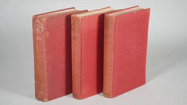 TOLKIEN, J. R. R. (1892-1973).  The Lord of the Rings. London: George Allen & Unwin Ltd, 1955-56. 3 volumes, 8vo (221 x 142mm). Half titles, folding m