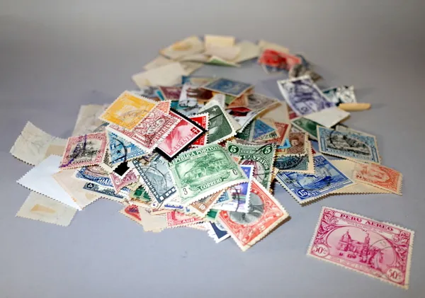 Stamps assorted; mostly 20th century English and European (qty).