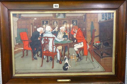 After Cecil Aldin, In the Open; Revoked; Cheating the toll, a group of three colour lithographs, the largest 36cm x 68cm.(3)