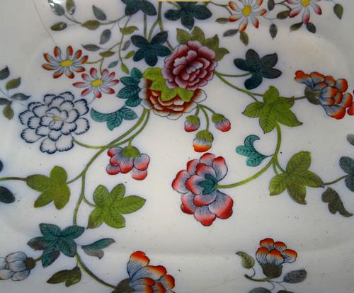 A Copeland Spode floral part dinner service.