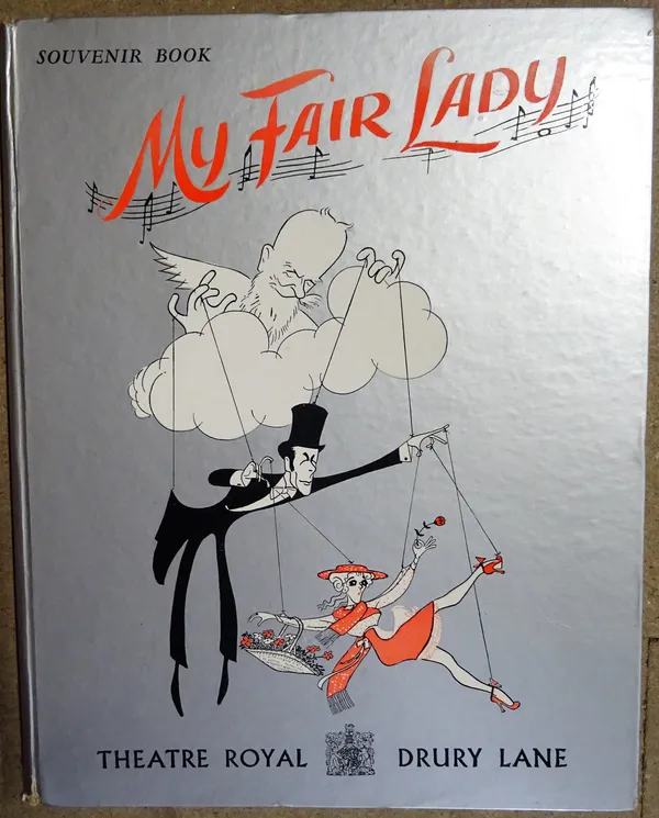 MY FAIR LADY:  Souvenir Book, published by Theatre Royal Drury Lane Theatre, London (1958), 44pp., photo. illus. by Cecil Beaton, book & lyrics Alan J
