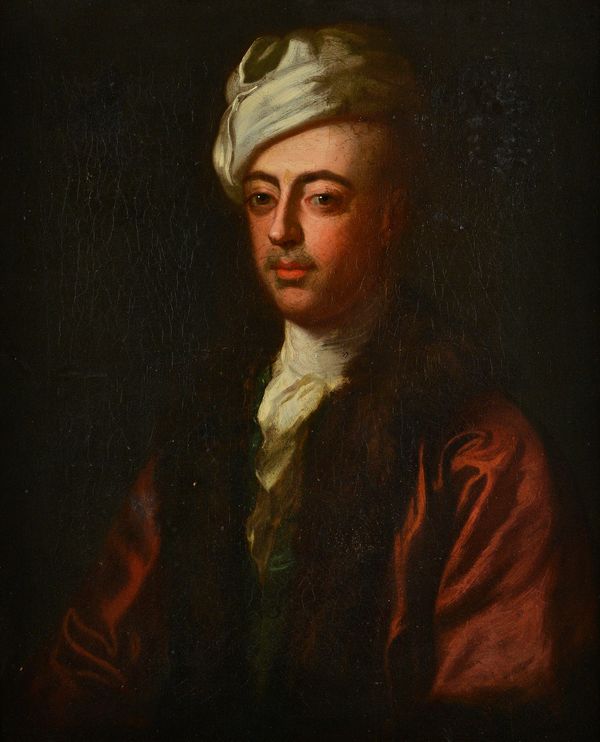 Circle of Nathaniel Hone, Portrait of a gentleman, oil on canvas, 73cm x 60cm. Illustrated