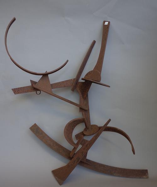 Paul Suter, Untitled, 1985, Inscribed with the artist's signature and dated 85 Iron, 84 x 67 x 30cms. DDS