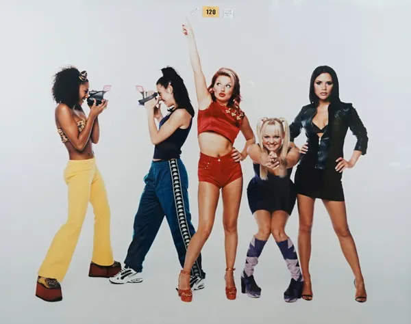THE SPICE GIRLS: 'Spice Cam', Polaroid 600 Instant Camera Advertising shoot, ca. 1997. twenty-nine original colour contact transparencies, 7cm x 6cm,