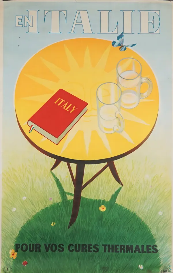 VINTAGE TRAVEL POSTERS:  a group of five tourism posters, 1930s - 1950s.  includes Charles Oppenheimer (The Galloway Dee), colour lithograph, ca. 1950