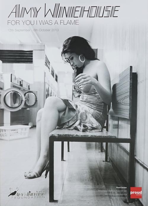 POSTERS - a group of eight Exhibition, Press and others; includes Amy Whinehouse Foundation, Proud Camden, 2013, image by Jake Chessum, 59.5cm x 42cm;