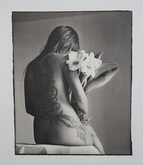 NICK ROSS  (Contemporary)  a group of three platinum prints, includes 'Pamela And Her Tattoo', 2000, limitation 1/12, initialled, titled and dated on
