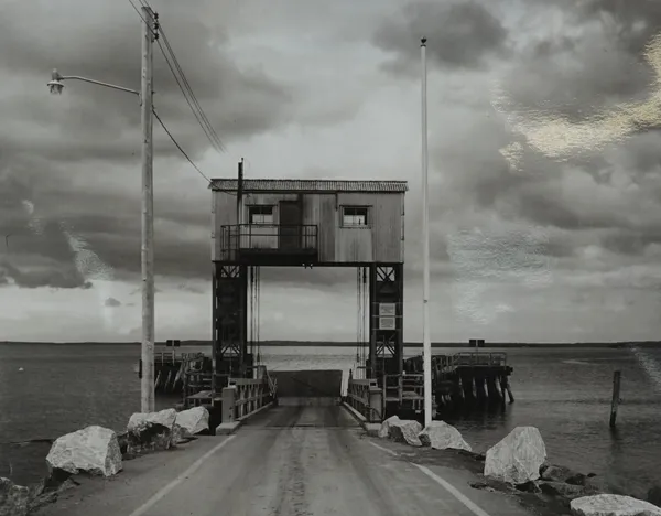 PETER CAMPUS  (b. 1937)  'Lincolnville Ferry', Maine Sea, 1982, printed ca. 1988, gelatin silver print, dated, numbered, titled and Paula Cooper Galle