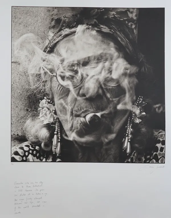 JAMES SPARSHATT  (b. 1966)  Graciela, 2004.  platinum print, signed, numbered, inscribed by the photographer in pencil on the margin, limitation 1/12,