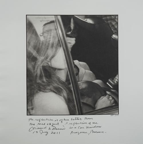 NICK ROSS  (Contemporary)  Verandah at the End of the World, typhoon, Burma, 2010 and two other related images, a group of three platinum prints, init