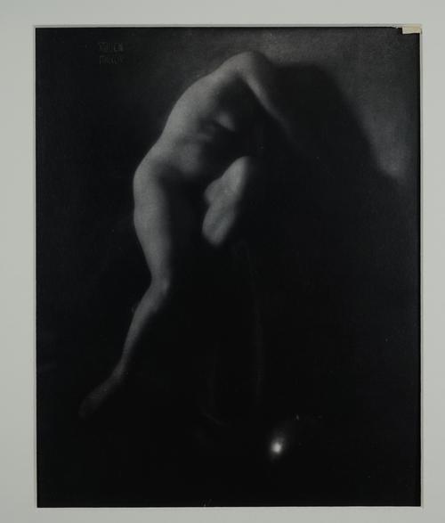 EDWARD STEICHEN  (1879 - 1973)  In Memoriam, New York, 1904.  gelatin silver print, printed later, ca.1950s, annotations in blue pencil on verso, moun