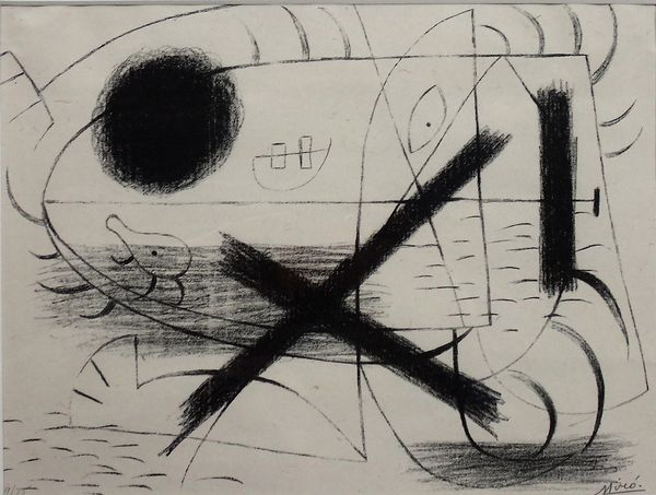 Joan Miro (1893-1983), LIthograph I, lithograph, signed in pencil, 23.5cm x 31cm. DDS