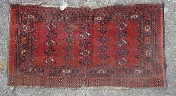 A Turkman Juval bag, 97cm x 183cm.