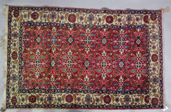 A Tabriz rug, 177cm x 114cm.
