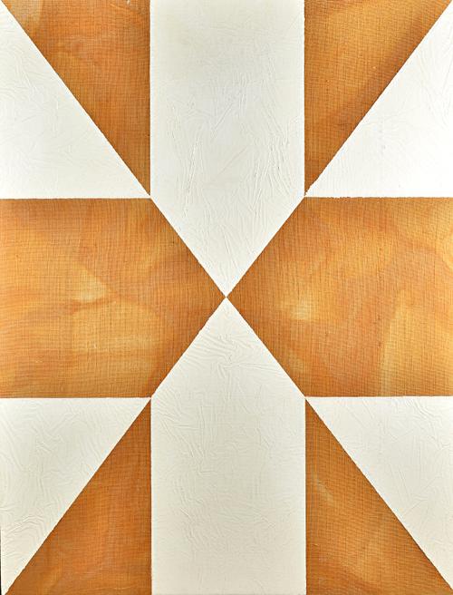 Mark Hagen (b.1972), Untitled (Additive painting #56), oil on hessian canvas, signed on overlap, 172.5cm x 132cm. Provenance; China Art Objects Galler